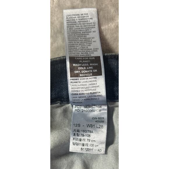 Levi Strauss Signature High-Rise Skinny Leg Jeans Size 12 - Picture 9 of 10